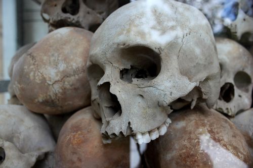skulls genocide murder
