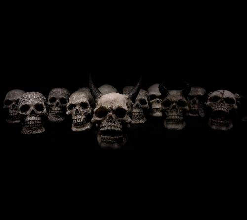 skulls horror death