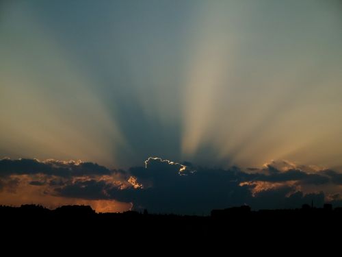 cloud clouds sunset