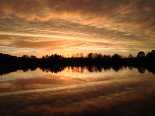 sky sunset norfolk