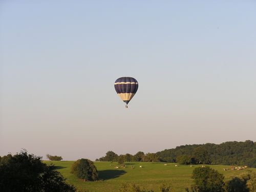 sky hot-air ballooning nacelle