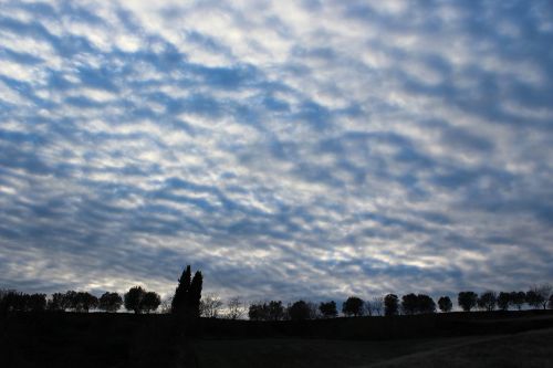 sky clouds landscape