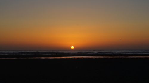 sky sunset beach