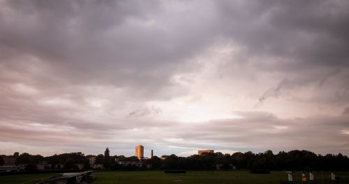 sky city clouds