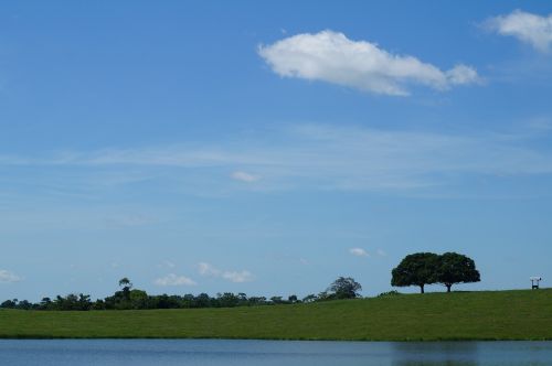 sky lake landscape