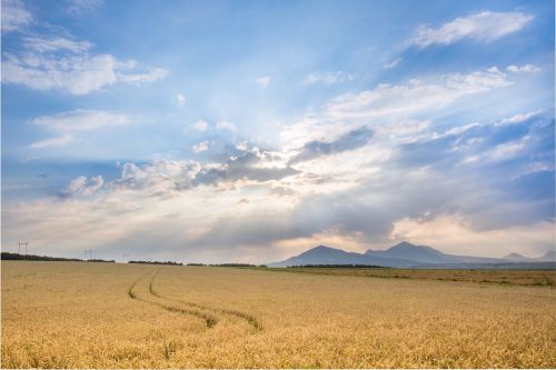 sky landscape nature