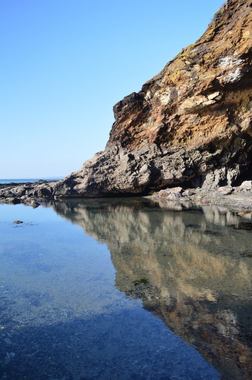 sky beach reflection