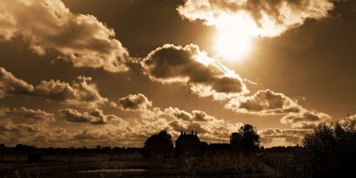 sky clouds clouds sky