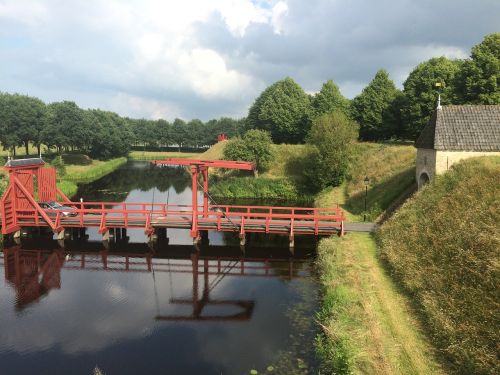 sky lift bridge landscape