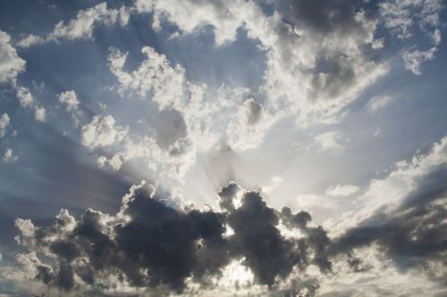 sky sunset clouds