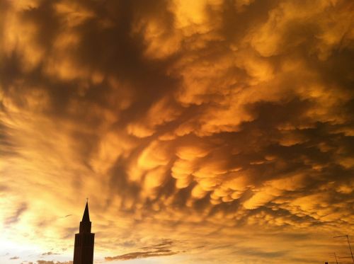 sky sunset clouds