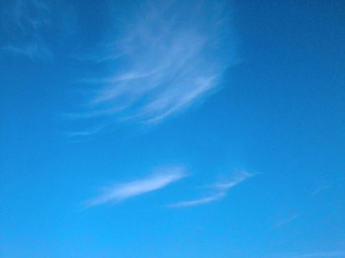 sky blue nature