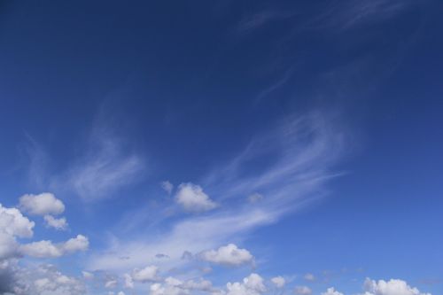 sky blue sky blue sky and white clouds