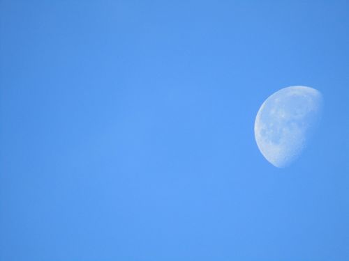sky daytime moon