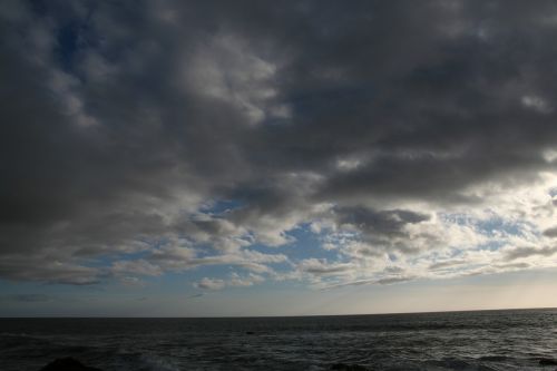 sky ocean cloud