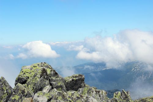 sky mountain nature