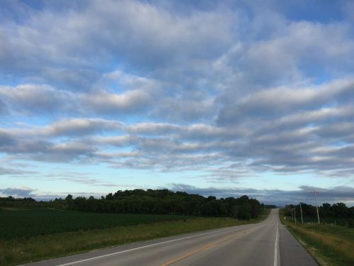 sky road landscape