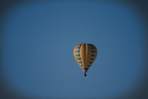 sky blue balloon