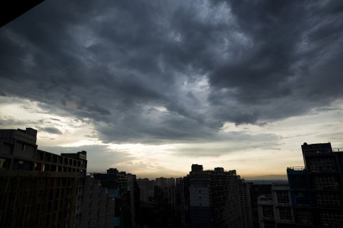 sky cloud dark clouds