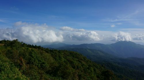 sky mountain nature