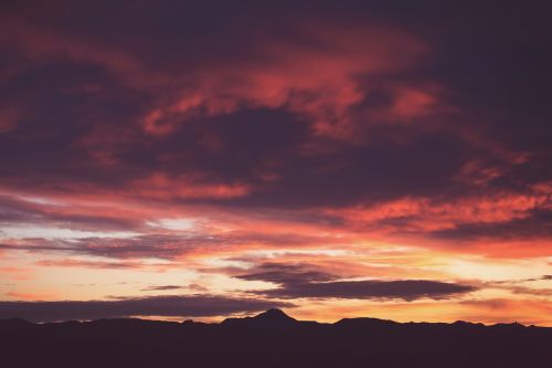 sky clouds dark