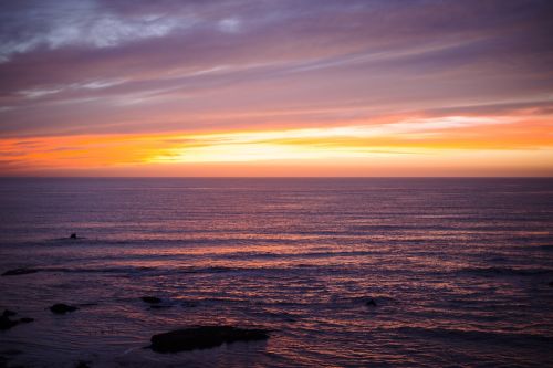 sky clouds sunset