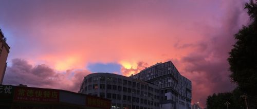 sky sunset cloud