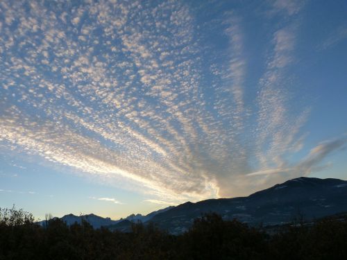 sky clouds landscape