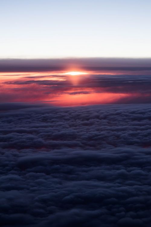 sky sunset cloud