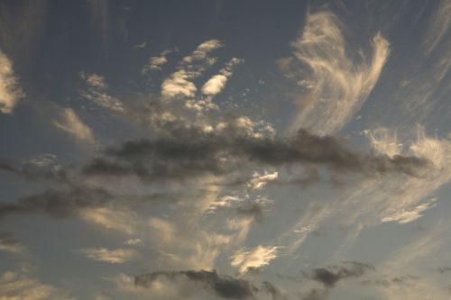 sky clouds landscape