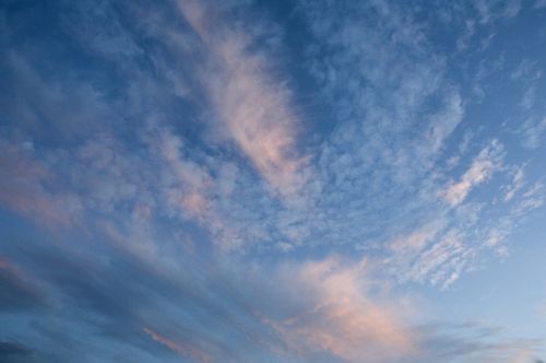 sky clouds blue