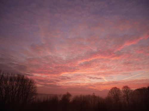 sky clouds abendstimmung