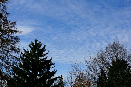 sky blue landscape