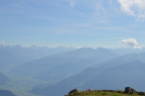 sky mountains landscape