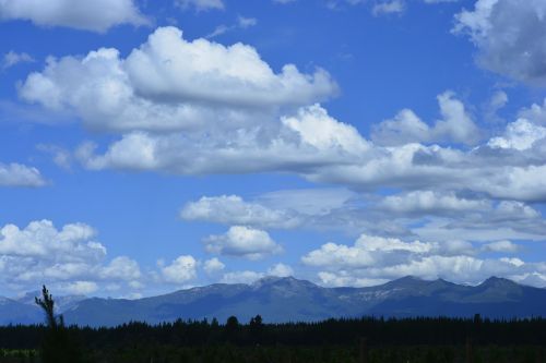 sky cordillera blue