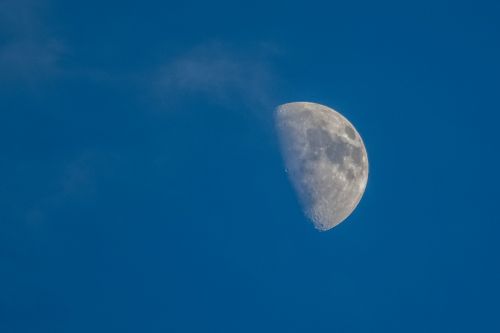 sky moon space