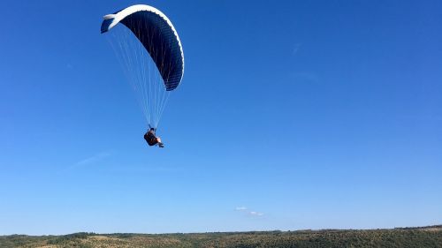 sky parachute adventure