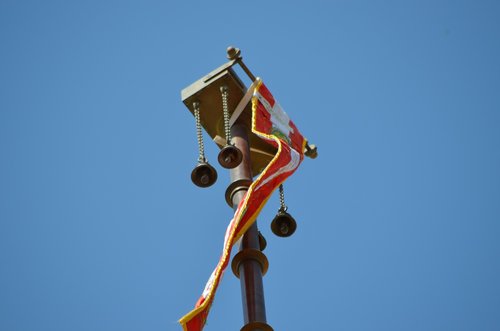 sky  outdoors  temple