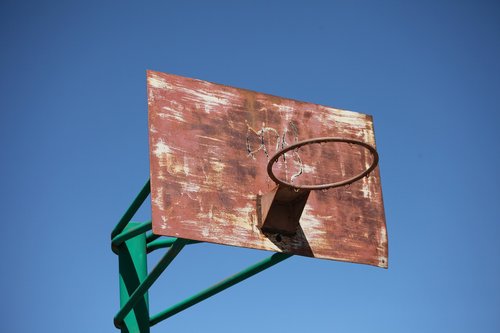 sky  outdoors  basketball