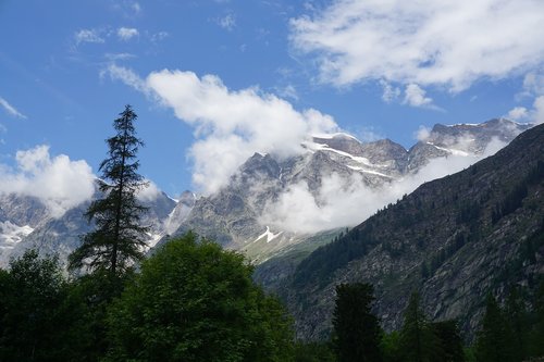 sky  mountain  nature