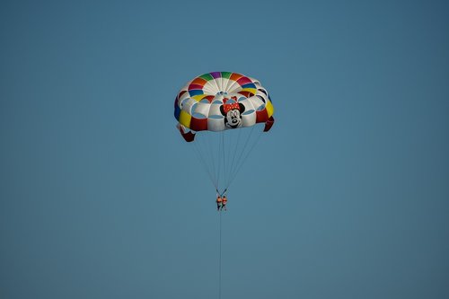 sky  fly  parachute