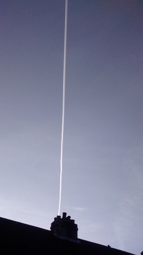 sky airplane travel