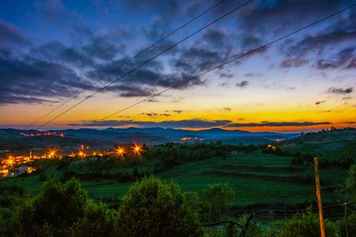 sky  sunset  landscape