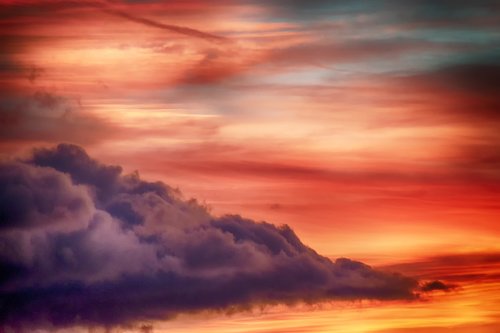 sky  clouds  sunset