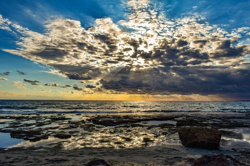 sky  clouds  sea