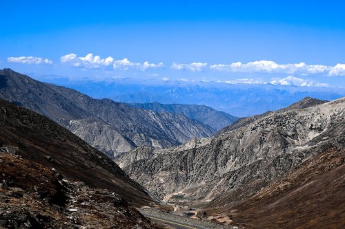 sky  mountains  nature