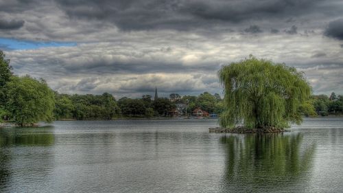 sky clouds landscape