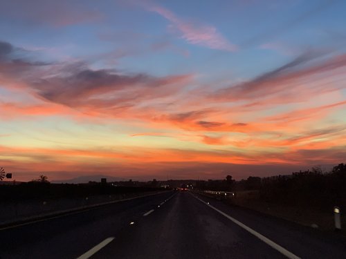 sky  clouds  sunset