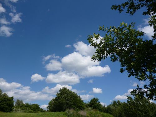 sky clouds landscape