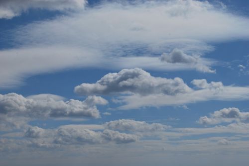 sky clouds white